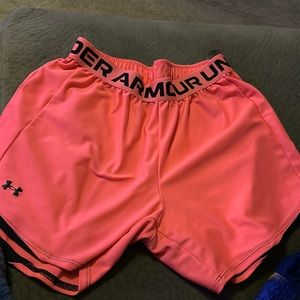 Under Armour Pink Shorts EUC